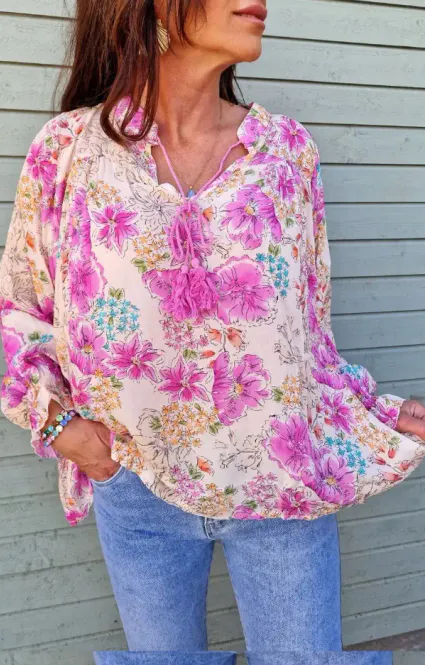 Hovedbilde SUSANNE BLOUSE/ PINK