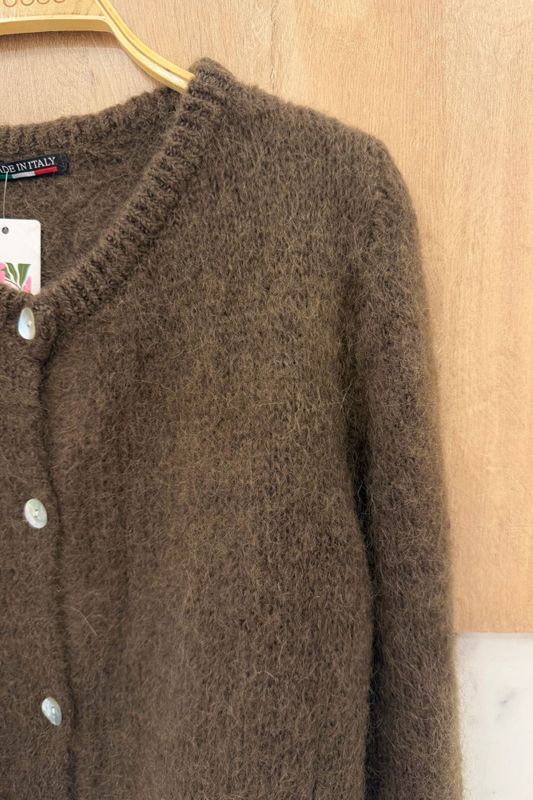 Amalie Cardigan Brown
